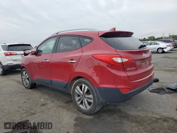 2015 Hyundai Tucson Limited с VIN KM8JUCAG8FU027191, выставлен на аукционе Copart как лот 81816065 с пробегом 154 056 миль миль и Списание • Salvage title. История ставок и продаж доступна на DreamBid. Изображение 2.