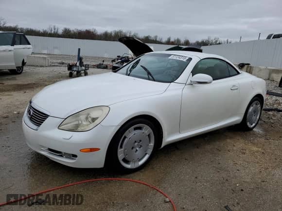 2007 Lexus SC 430 с VIN JTHFN45Y979014145, выставлен на аукционе Copart как лот 51124315 с пробегом 190 378 миль миль и На запчасти • Non repairable. История ставок и продаж доступна на DreamBid. Изображение 1.