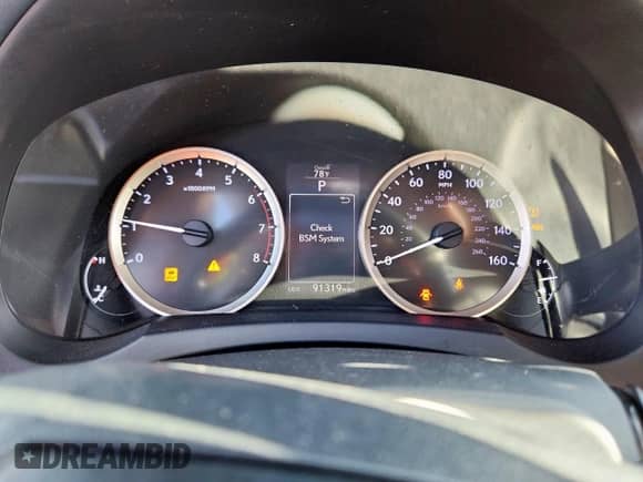 2016 Lexus IS 200t с VIN JTHBA1D2XG5013289, выставлен на аукционе Copart как лот 68162905 с пробегом 91 319 миль миль и Чистый • Clean title. История ставок и продаж доступна на DreamBid. Изображение 9.