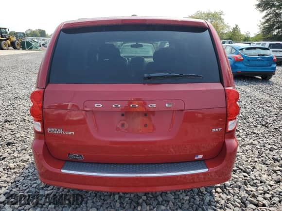 2014 Dodge Grand Caravan SXT 30th Anniversary with VIN 2C4RDGCG8ER226393, listed as a Copart auction lot 71602395 with 36,416 mi miles and Salvage title. Bid and sale history available at DreamBid. Image 6.