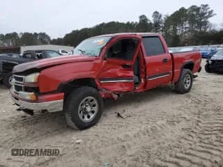 2007 Chevrolet Silverado 1500 LS z VIN 2GCEK13V471114658, wystawiony jako Copart lot #89248765 z przebiegiem Nie podano mil oraz Szkoda całkowita • Salvage title. Historia ofert i sprzedaży dostępna na DreamBid. Obrazek 1.