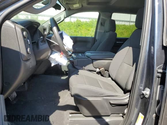 2021 Chevrolet Silverado 1500 Custom Trail Boss with VIN 1GCPYCEH3MZ334614, listed as a Copart auction lot 57960764 with 37,734 mi miles and Salvage title. Bid and sale history available at DreamBid. Image 7.