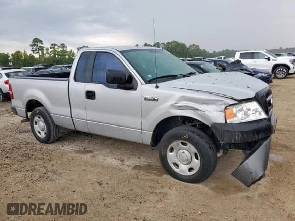 2008 Ford F-150 XL with VIN 1FTRF12218KD18221, listed as a Copart auction lot 69130275 with 247,866 mi miles and Salvage title. Bid and sale history available at DreamBid. Image 4.