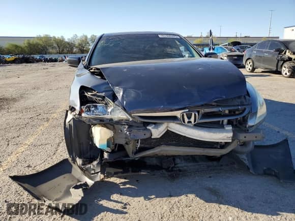 2007 Honda Accord EX with VIN 1HGCM56747A184447, listed as a Copart auction lot 85308375 with Not provided miles and Salvage title. Bid and sale history available at DreamBid. Image 5.