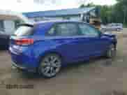 2020 Hyundai Elantra N Line z VIN KMHH55LC9LU126714, wystawiony jako Copart lot #64285245 z przebiegiem 46 117 mil mil oraz Szkoda całkowita • Salvage title. Historia ofert i sprzedaży dostępna na DreamBid. Obrazek 3.