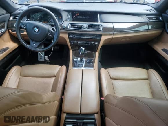 2014 BMW 7 Series 750i xDrive with VIN WBAYB6C58ED225139, listed as a Copart auction lot 63944075 with 155,046 mi miles and Clean title. Bid and sale history available at DreamBid. Image 8.
