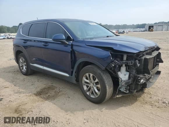 2019 Hyundai Santa Fe SE with VIN 5NMS23AD7KH014695, listed as a Copart auction lot 80692485 with 172,682 mi miles and Salvage title. Bid and sale history available at DreamBid. Image 4.