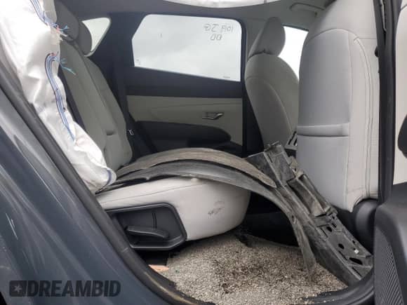 2025 Hyundai Tucson SEL with VIN 5NMJBCDE3SH508746, listed as a Copart auction lot 87414155 with 16,604 mi miles and Salvage title. Bid and sale history available at DreamBid. Image 11.