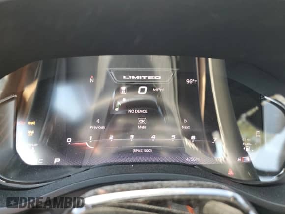 2025 Ram 1500 Limited z VIN 1C6SRFHPXSN607197, wystawiony jako Copart lot #50840935 z przebiegiem 4 756 mil mil oraz Szkoda całkowita • Salvage title. Historia ofert i sprzedaży dostępna na DreamBid. Obrazek 9.