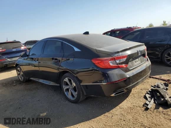 2018 Honda Accord EX-L z VIN 1HGCV2F69JA012800, wystawiony jako Copart lot #84361675 z przebiegiem 87 024 mil mil oraz Szkoda całkowita • Salvage title. Historia ofert i sprzedaży dostępna na DreamBid. Obrazek 2.