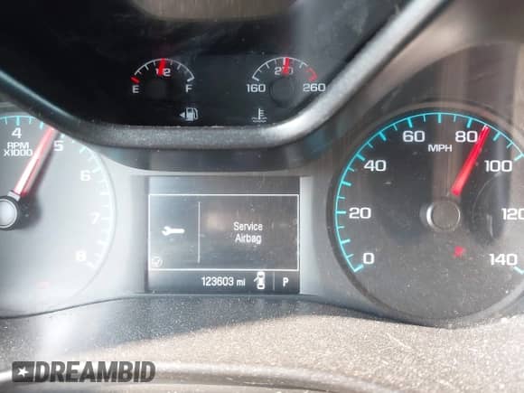 2016 Chevrolet Colorado 4WD WT with VIN 1GCGTBE36G1370264, listed as a IAAI auction lot 42851720 with 123,603 mi miles and . Bid and sale history available at DreamBid. Image 7.