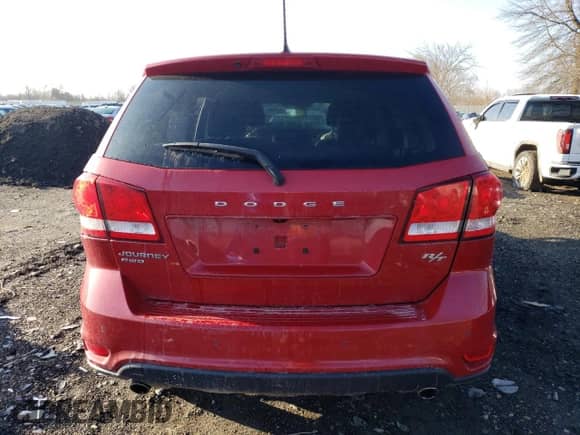2012 Dodge Journey R/T with VIN 3C4PDDEG3CT228923, listed as a Copart auction lot 49925525 with Not provided miles and Salvage title. Bid and sale history available at DreamBid. Image 6.
