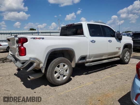 2020 Chevrolet Silverado 3500HD LTZ с VIN 1GC4YUEYXLF244420, выставлен на аукционе Copart как лот 70091495 с пробегом 60 819 миль миль и Списание • Salvage title. История ставок и продаж доступна на DreamBid. Изображение 3.