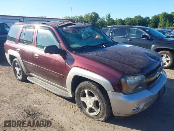 2006 Chevrolet TrailBlazer LT z VIN 1GNDT13S462266217, wystawiony jako IAAI lot #42801284 z przebiegiem 176 604 mil mil oraz . Historia ofert i sprzedaży dostępna na DreamBid. Obrazek 1.
