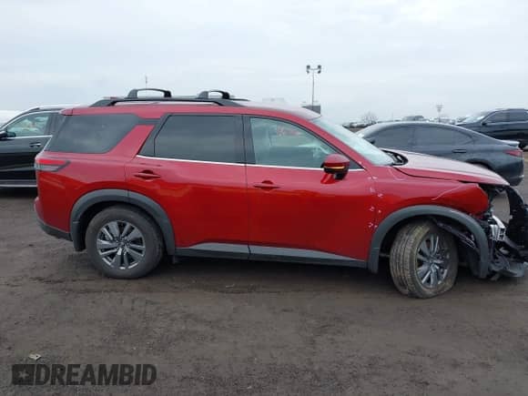 2024 Nissan Pathfinder SV with VIN 5N1DR3BC8RC300764, listed as a IAAI auction lot 41941806 with 4,543 mi miles and . Bid and sale history available at DreamBid. Image 13.