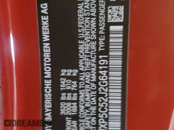 2018 MINI Hardtop Cooper with VIN WMWXP5C52J2G64191, listed as a Copart auction lot 90535225 with 46,361 mi miles and Salvage title. Bid and sale history available at DreamBid. Image 12.