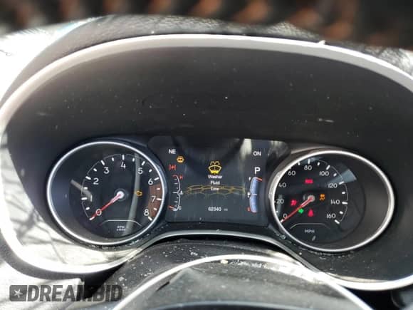 2019 Jeep Compass Limited z VIN 3C4NJDCBXKT840140, wystawiony jako Copart lot #84477385 z przebiegiem 62 340 mil mil oraz Czysty tytuł • Clean title. Historia ofert i sprzedaży dostępna na DreamBid. Obrazek 9.