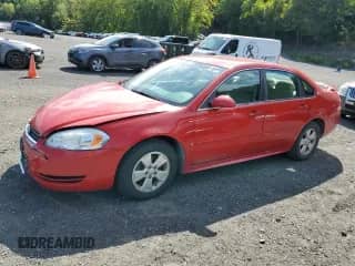 2009 Chevrolet Impala LT with VIN 2G1WT57N691223864, listed as a Copart auction lot 69660585 with 109,420 mi miles and Salvage title. Bid and sale history available at DreamBid. Image 1.