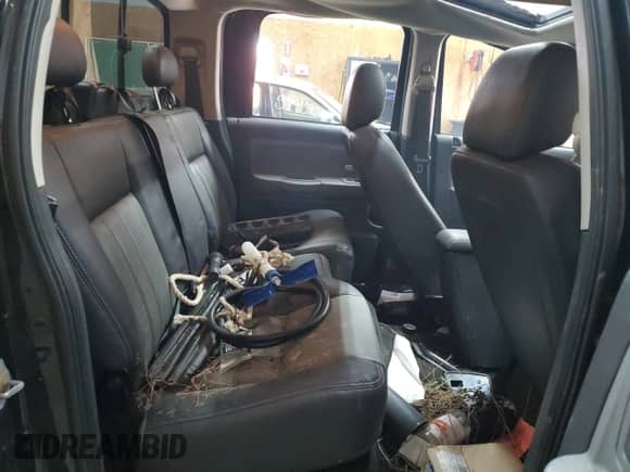 2008 Dodge Dakota Laramie with VIN 1D7HW58N68S608156, listed as a Copart auction lot 58475684 with 238,043 mi miles and Salvage title. Bid and sale history available at DreamBid. Image 10.