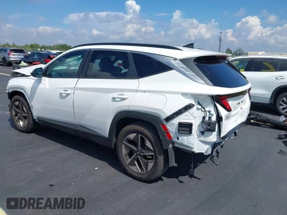 2025 Hyundai Tucson SEL with VIN 5NMJB3DE0SH524645, listed as a IAAI auction lot 43053225 with 4,074 mi miles and . Bid and sale history available at DreamBid. Image 3.