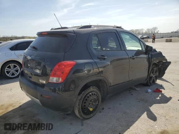 2016 Chevrolet Trax LTZ z VIN KL7CJMSB9GB634936, wystawiony jako Copart lot #52354425 z przebiegiem 126 551 mil mil oraz Czysty tytuł • Clean title. Historia ofert i sprzedaży dostępna na DreamBid. Obrazek 3.