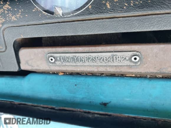 1995 Jeep Wrangler S с VIN 1J4FY19P2SP204182, выставлен на аукционе IAAI как лот 42704922 с пробегом 243 297 миль миль и . История ставок и продаж доступна на DreamBid. Изображение 9.