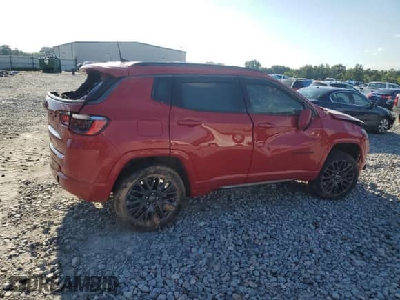 2022 Jeep Compass (RED) Edition with VIN 3C4NJDCB5NT132656, listed as a Copart auction lot 62827535 with Not provided miles and Salvage title. Bid and sale history available at DreamBid. Image 3.