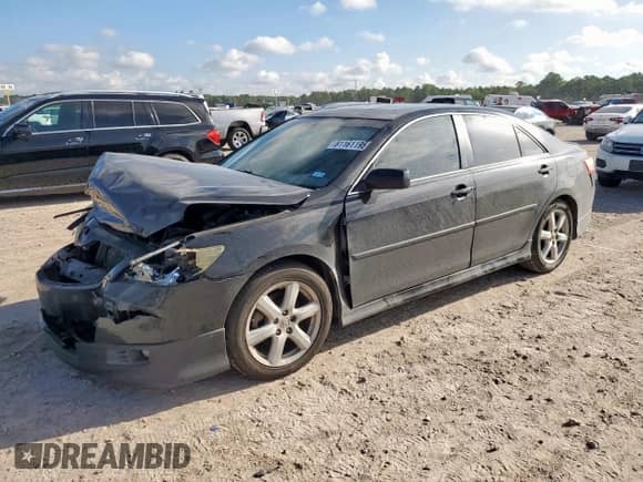 2009 Toyota Camry with VIN 4T1BE46K09U305008, listed as a Copart auction lot 81161195 with 200,689 mi miles and Salvage title. Bid and sale history available at DreamBid. Image 1.