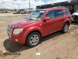 2008 Mercury Mariner Premier with VIN 4M2CU97188KJ38500, listed as a Copart auction lot 56255015 with 171,811 mi miles and Salvage title. Bid and sale history available at DreamBid. Image 1.