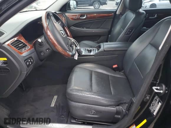 2015 Hyundai Equus Ultimate с VIN KMHGH4JH7FU094068, выставлен на аукционе Copart как лот 78850774 с пробегом 155 068 миль миль и Списание • Salvage title. История ставок и продаж доступна на DreamBid. Изображение 7.