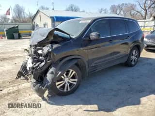 2017 Honda Pilot EX with VIN 5FNYF6H38HB103036, listed as a Copart auction lot 48309625 with Not provided miles and Salvage title. Bid and sale history available at DreamBid. Image 1.