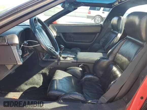 1991 Chevrolet Corvette with VIN 1G1YY238XM5116767, listed as a Copart auction lot 89826795 with 54,282 mi miles and Salvage title. Bid and sale history available at DreamBid. Image 7.