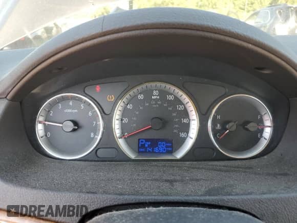 2009 Hyundai Sonata GLS с VIN 5NPET46C89H544848, выставлен на аукционе Copart как лот 70058285 с пробегом 141 690 миль миль и Списание • Salvage title. История ставок и продаж доступна на DreamBid. Изображение 9.