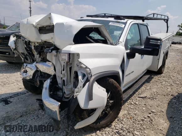 2022 Chevrolet Silverado 3500 с VIN 1GB4WREY8NF311364, выставлен на аукционе Copart как лот 59685564 с пробегом Не указан миль и На запчасти • Non repairable. История ставок и продаж доступна на DreamBid. Изображение 1.