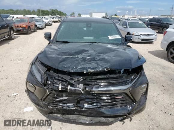 2024 Chevrolet Blazer RS с VIN 3GNKBERS5RS181954, выставлен на аукционе Copart как лот 62336035 с пробегом 10 701 миль миль и Списание • Salvage title. История ставок и продаж доступна на DreamBid. Изображение 5.