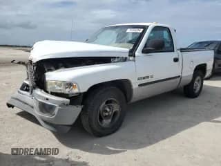 2000 Dodge 1500 with VIN 1B7HC16Y1YS569954, listed as a Copart auction lot 75164284 with Not provided miles and Salvage title. Bid and sale history available at DreamBid. Image 1.