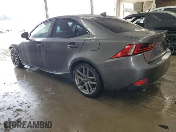 2015 Lexus IS 250 with VIN JTHCF1D29F5019329, listed as a Copart auction lot 80319285 with 117,144 mi miles and Salvage title. Bid and sale history available at DreamBid. Image 2.
