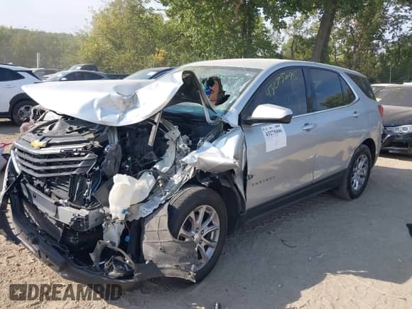 2018 Chevrolet Equinox LT with VIN 3GNAXJEVXJS547045, listed as a IAAI auction lot 43275096 with 145,508 mi miles and . Bid and sale history available at DreamBid. Image 2.