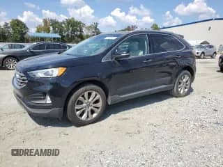 2019 Ford Edge Titanium with VIN 2FMPK3K97KBC52251, listed as a Copart auction lot 81662435 with 144,720 mi miles and Clean title. Bid and sale history available at DreamBid. Image 1.