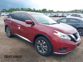 2017 Nissan Murano SL z VIN 5N1AZ2MH9HN185987, wystawiony jako IAAI lot #42743023 z przebiegiem 100 121 mil mil oraz . Historia ofert i sprzedaży dostępna na DreamBid. Obrazek 1.