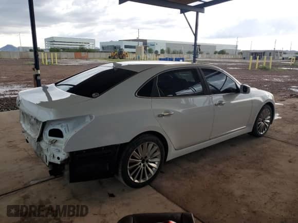2015 Hyundai Equus Signature с VIN KMHGH4JH6FU093395, выставлен на аукционе Copart как лот 81837505 с пробегом 155 745 миль миль и Списание • Salvage title. История ставок и продаж доступна на DreamBid. Изображение 3.