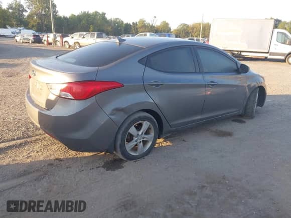 2013 Hyundai Elantra GLS with VIN 5NPDH4AE9DH370089, listed as a IAAI auction lot 43139017 with 116,224 mi miles and . Bid and sale history available at DreamBid. Image 4.