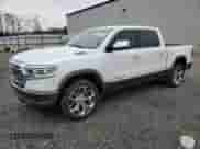 2020 Ram 1500 Longhorn with VIN 1C6SRFKM8LN323731, listed as a Copart auction lot 84381484 with 16,243 mi miles and Salvage title. Bid and sale history available at DreamBid. Image 1.