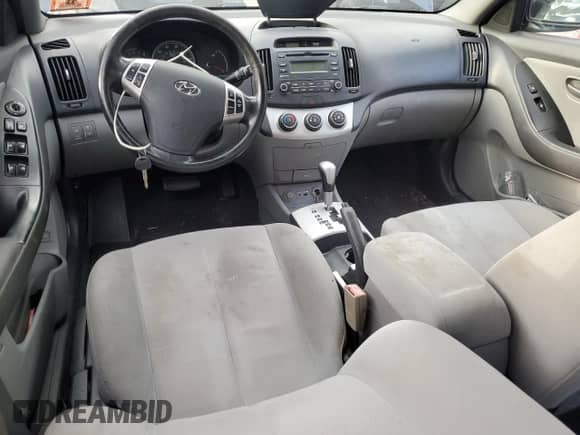 2009 Hyundai Elantra GLS z VIN KMHDU46D89U694364, wystawiony jako Copart lot #87024635 z przebiegiem 182 885 mil mil oraz Szkoda całkowita • Salvage title. Historia ofert i sprzedaży dostępna na DreamBid. Obrazek 8.