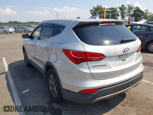 2013 Hyundai Santa Fe Sport with VIN 5XYZUDLB4DG080323, listed as a IAAI auction lot 42884115 with Not provided miles and . Bid and sale history available at DreamBid. Image 3.