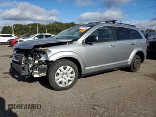 2018 Dodge Journey SE z VIN 3C4PDCAB0JT527478, wystawiony jako Copart lot #86798165 z przebiegiem 102 857 mil mil oraz Szkoda całkowita • Salvage title. Historia ofert i sprzedaży dostępna na DreamBid. Obrazek 1.