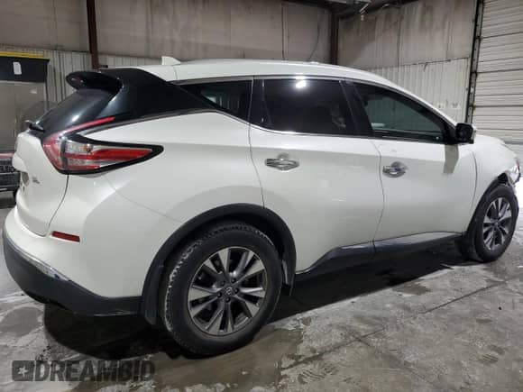 2017 Nissan Murano SL with VIN 5N1AZ2MG3HN126277, listed as a Copart auction lot 70757275 with 93,070 mi miles and Salvage title. Bid and sale history available at DreamBid. Image 3.