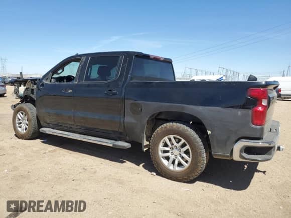 2021 Chevrolet Silverado 1500 LT with VIN 1GCUYDED6MZ404774, listed as a Copart auction lot 69630425 with 90,106 mi miles and Salvage title. Bid and sale history available at DreamBid. Image 2.