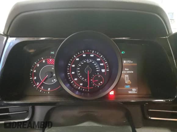 2021 Hyundai Elantra N Line z VIN KMHLR4AF2MU104884, wystawiony jako Copart lot #57500015 z przebiegiem 55 222 mil mil oraz Szkoda całkowita • Salvage title. Historia ofert i sprzedaży dostępna na DreamBid. Obrazek 9.