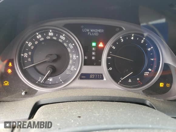 2007 Lexus IS 250 with VIN JTHBK262172049874, listed as a Copart auction lot 84295465 with 89,777 mi miles and Salvage title. Bid and sale history available at DreamBid. Image 9.